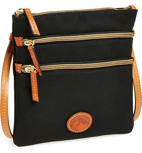 Dooney & Bourke Triple Zip Nylon Crossbody Bag | Nordstrom