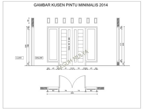 +7 Ukuran Standar Kusen Pintu Rumah Tinggal Ultra HD - Dekorasi Rumah