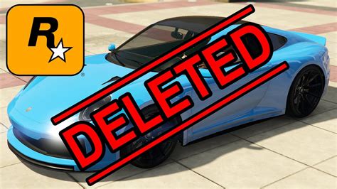 GTA 5 - WARNING! New Gamebreaking Glitch DELETING Cars! - YouTube