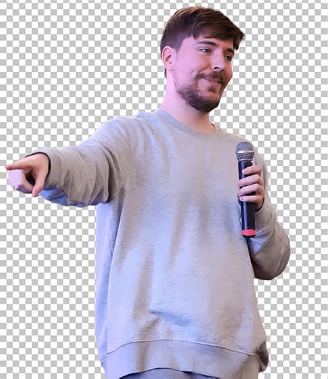 MrBeast pointing png image | OngPng