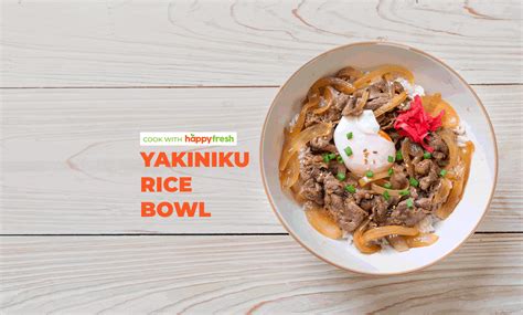 Resep Beef Yakiniku Rice Bowl Simpel, Menu Favorit Keluarga!