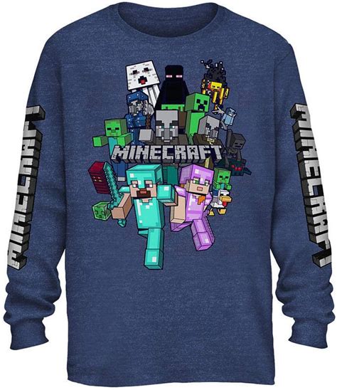 Cool Minecraft Graphic T-Shirt for Boys