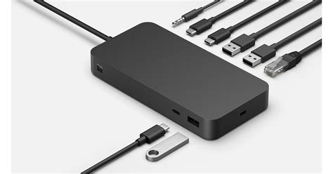 マイクロソフト、USB 4／Thunderbolt 4対応の高機能ドッキングステーション | マイナビニュース