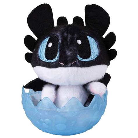 How to Train Your Dragon The Hidden World Baby Night Light 3 Egg Plush ...