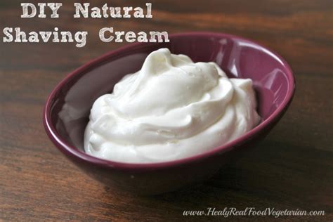 DIY Shaving Cream