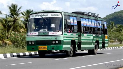 Fast TNSTC buses on the highway - NH38 [4K] - YouTube