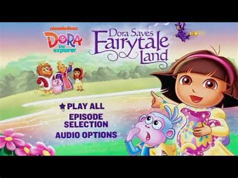 Nickelodeon Dora The Explorer Dora Saves Fairytale Land DVD Menu Walkthrough 🎬 Australia 🇦🇺 ...