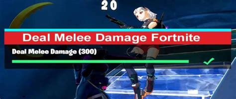 Deal Melee Damage Fortnite Introduction to Melee Weapons - Ridzeal