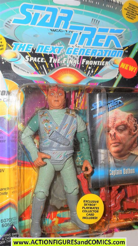 Star Trek DATHON tamarian captain 1993 next generation playmates moc ...