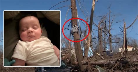 Miracle in Tennessee: 4-Month-Old Baby Found Alive in Tree After Being Swept Up by Tornado ...