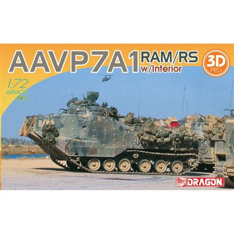 1:72 AAVP7A1 RAM/RS w/Interior w/3D Printed Parts