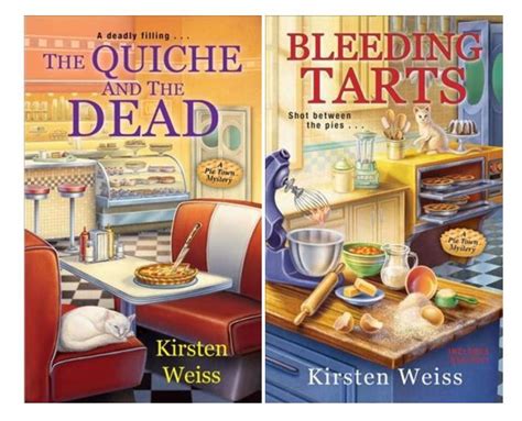 PIE TOWN MYSTERY Series by Kirsten Weiss MASS MARKET PAPERBACK Set 1-2 ...