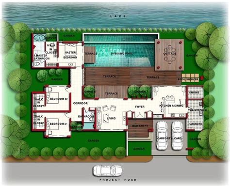 Lovely Modern Mansion House Plans - New Home Plans Design