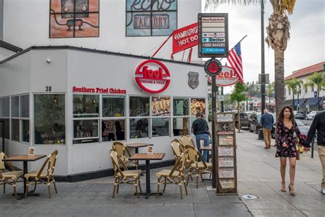 Old Town Pasadena, California Editorial Stock Photo - Image of shops ...