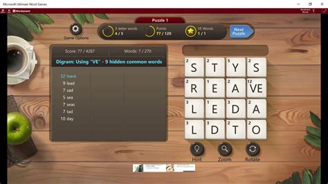 Microsoft's Ultimate Word Games is the one word puzzler every Windows ...