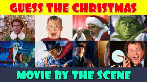 Guess the Christmas Movie by the Scene - YouTube