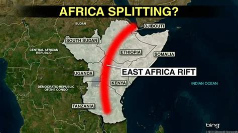 Weather, seismic activity could split Africa into two landmasses | FOX 9 Minneapolis-St. Paul