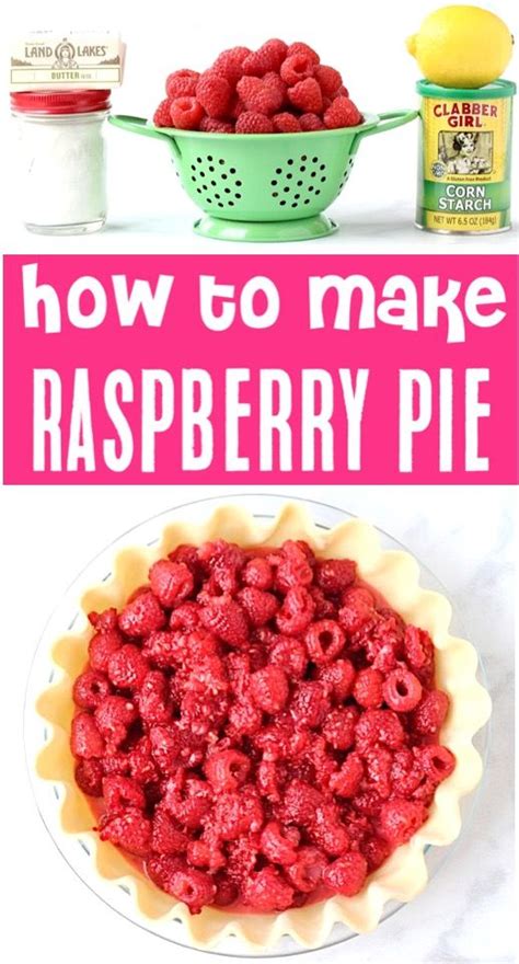 Fresh Raspberry Pie Recipe! {Easy Homemade Pie} - The Frugal Girls ...