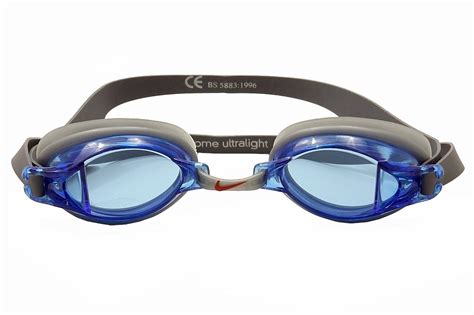 Nike Training Swim Goggles Chrome UV-Blocking (One Size Fits Most ...