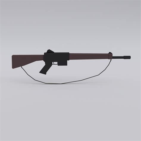 T65 Assault Rifle 3D Model - TurboSquid 1993212