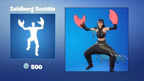 Zoidberg Scuttle | Fortnite Emote - YouTube