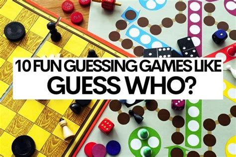 8 Fun Guessing Games like Guess Who?