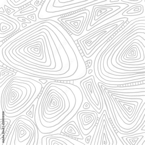 Abstract organic line art shapes. Geometric hand-drawn background ...