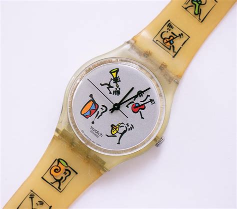 2001 INSTRUMENTAL GK364 Swatch | Limited Edition Swatch Watch – Vintage Radar