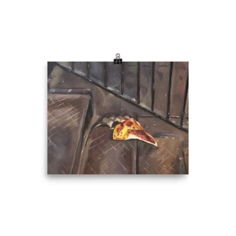 pizza rat Poster | Jack Estenssoro