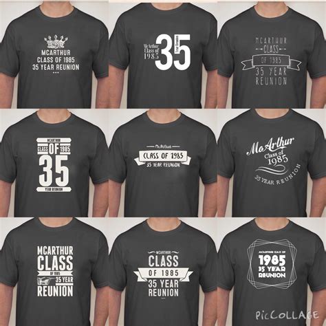 High School Reunion T-Shirt Designs