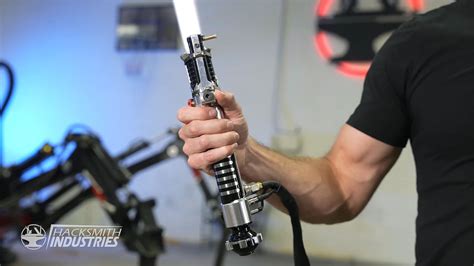 The Hacksmith Built A Lightsaber Again, This Time It Is Even Closer To The Real Deal