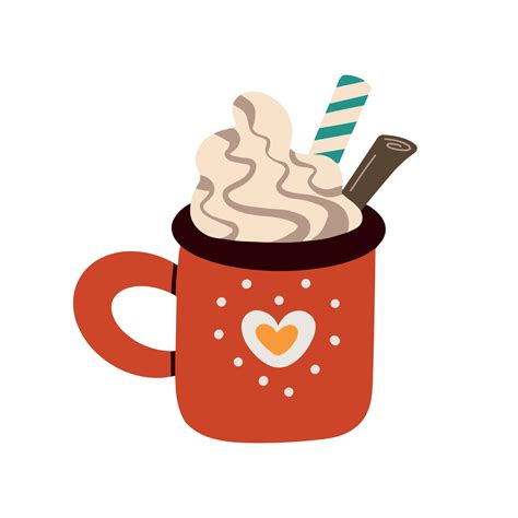 Hot Chocolate Cup Vector Art, Icons, and Graphics for Free Download