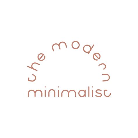 being a modern minimalist — the modern minimalist