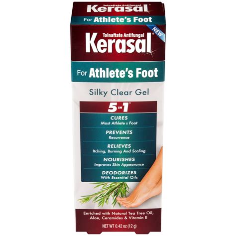 Kerasal 5-in-1 Athlete's Foot Silky Clear Gel, 0.42 OZ | Pick Up In Store TODAY at CVS