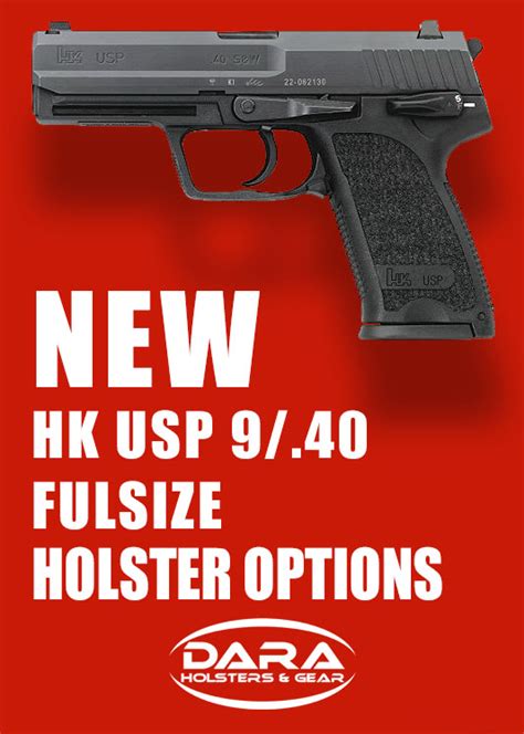 NEW: HK USP 9/.40 Fullsize Holster Options - DARA HOLSTERS & GEAR