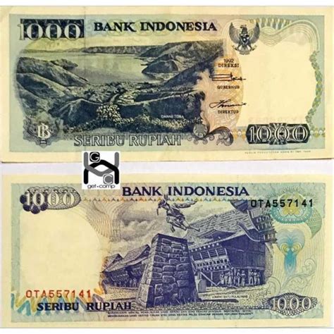 Jual UANG KUNO 1000 RUPIAH RP TH 1992 UANG KUNO UANG KERTAS LAMA di ...