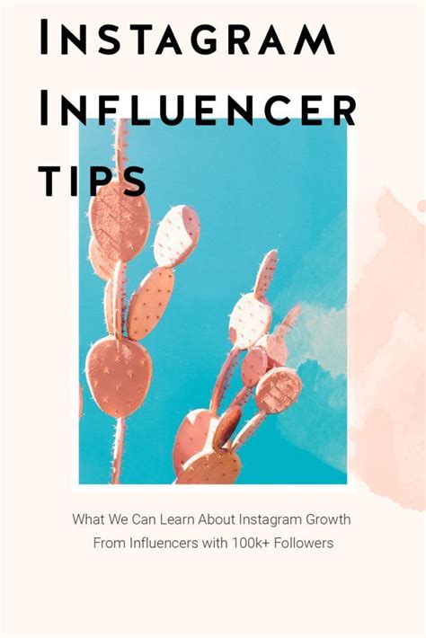 Instagram Influencer Tips That Grow Their Insatgram Followers ...