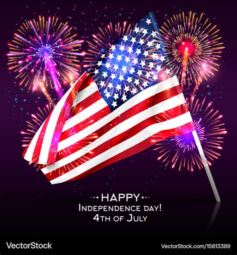 Happy Independence Day Fireworks