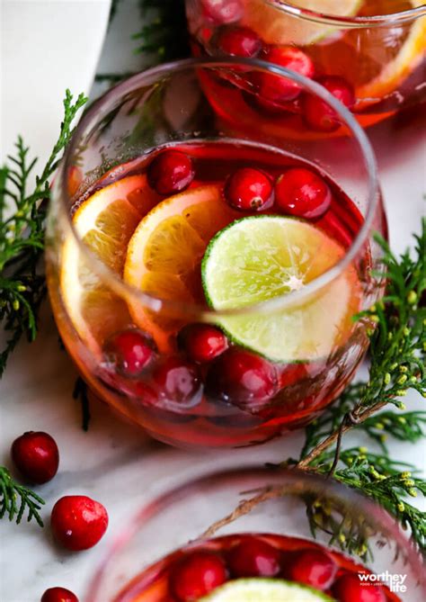 Sprite With Cranberry Punch Holiday Recipe for a crowd