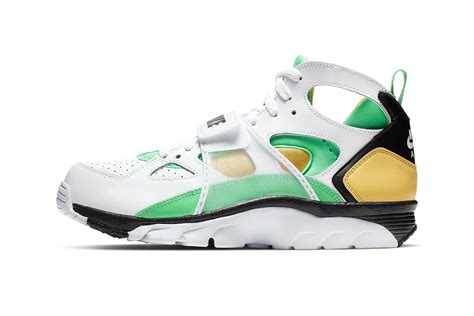 Nike Air Trainer Huarache "Topaz Gold/Electro Green" | Hypebeast