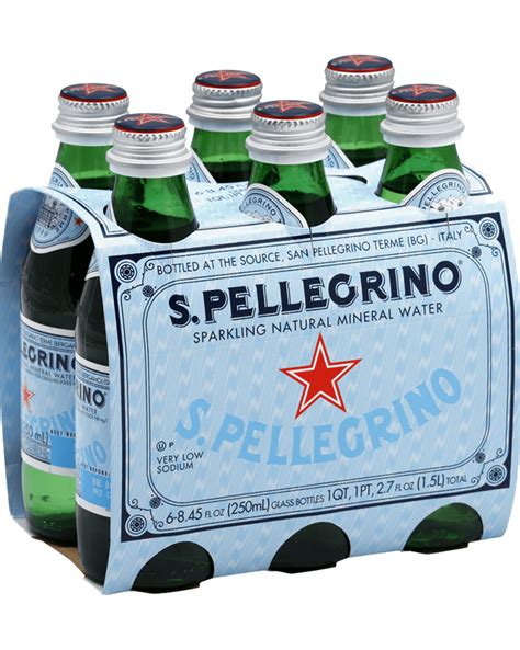 San Pellegrino Sparkling Mineral Water 24 x 250ml Bottles - Ourcellar.com.au