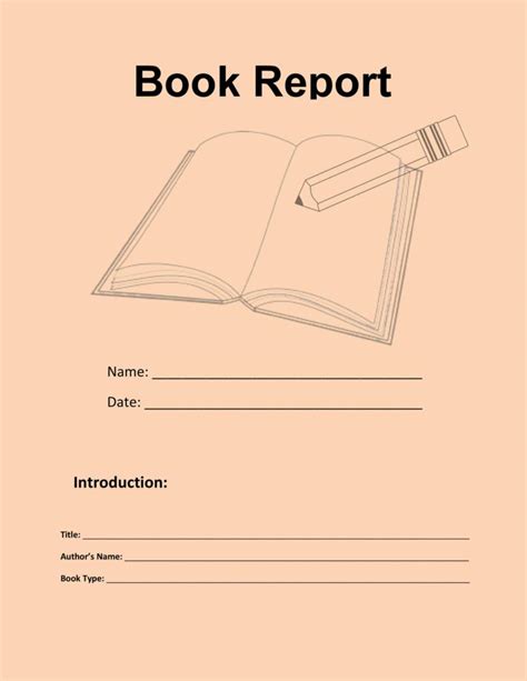 30 Book Report Templates & Reading Worksheets