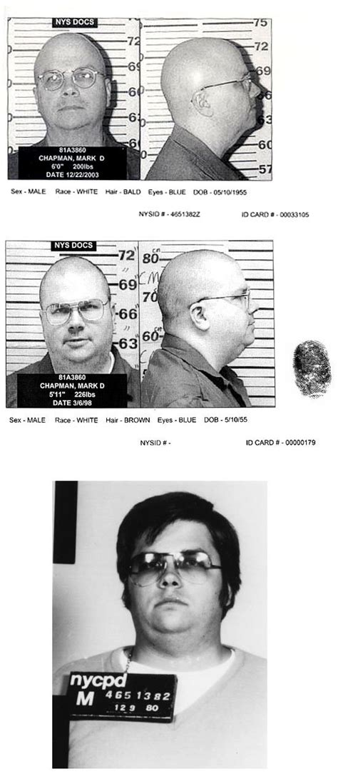 Mark David Chapman MUG SHOT | The Smoking Gun