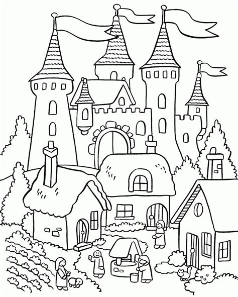Free Full House Coloring Pages To Print, Download Free Full House Coloring Pages To Print png ...