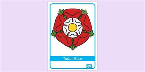 Tudor Rose Poster | Display Poster | Twinkl (Teacher-Made)