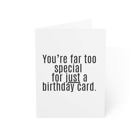 Birthday Card, Funny Greeting Card, Funny Birthday Card, Sarcastic Card ...