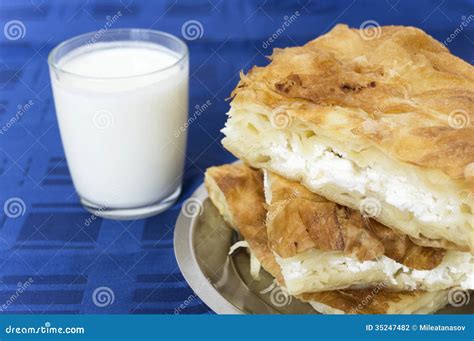 Burek And Yogurt Stock Photography - Image: 35247482