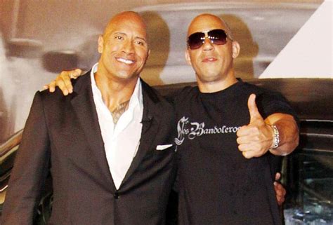 The Feud Between The Rock And Vin Diesel Is Most Likely A WWE Publicity ...