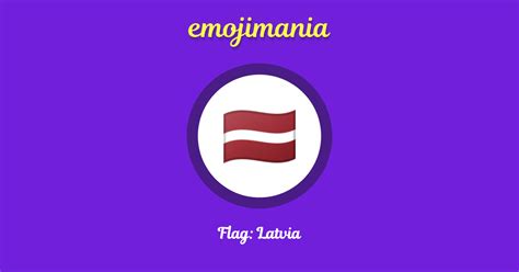 🇱🇻 Flag: Latvia emoji Copy & Paste - Emojimania