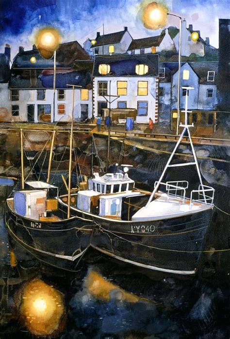 Pittenweem Dusk | Bryan Evans Artist